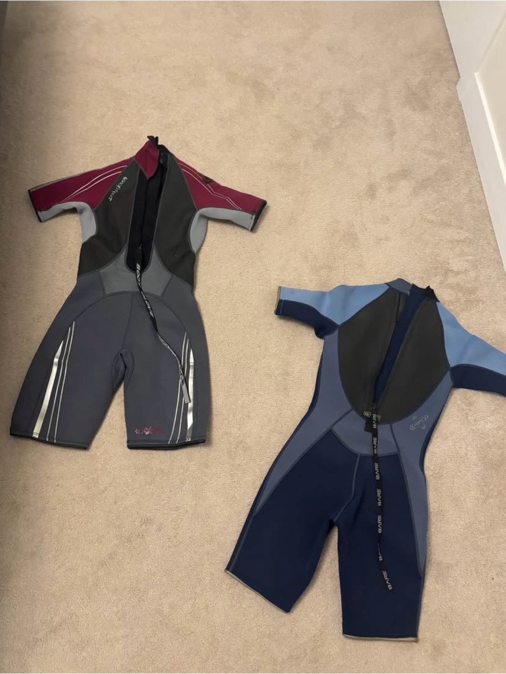 BARE Wetsuit - Gray & Navy one